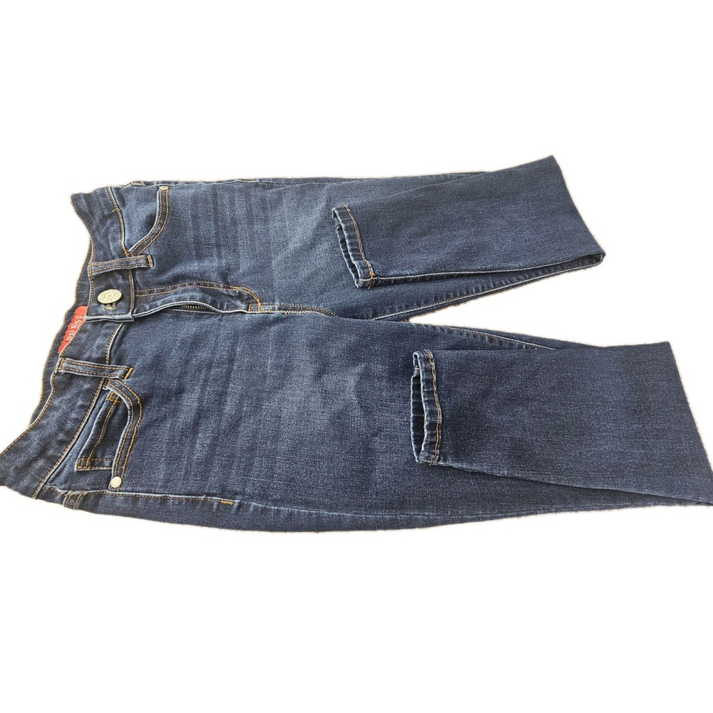 Guess Womens High Rise Skinny Dark Blue Jeans Size 26 - Picture 9 of 15